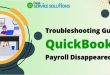 QuickBooks Payroll Disappeared