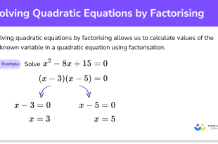 Solving Quadratic Equations